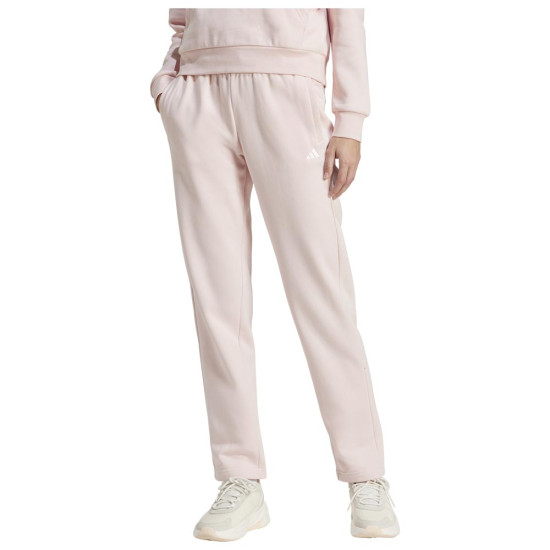 Adidas Γυναικείο παντελόνι φόρμας Essentials Small Logo FeelCozy Open-Hem Pants